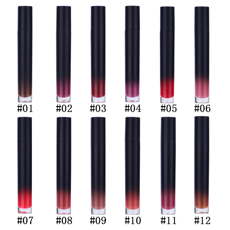 Wholesale 12 colors long lasting waterproof matte liquid lipstick 9