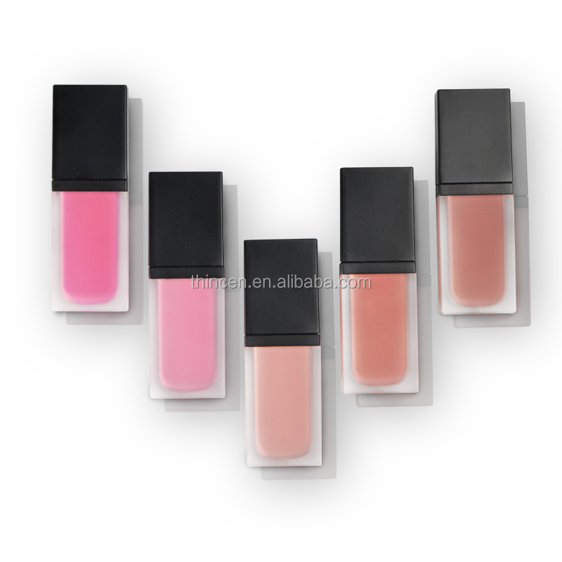 Best Selling 5 Color No Brand Blusher Private Label Liquid Blush 15