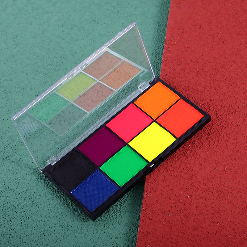 Wholesale 8 Colors Halloween Party Water Activated Neon Palette 3