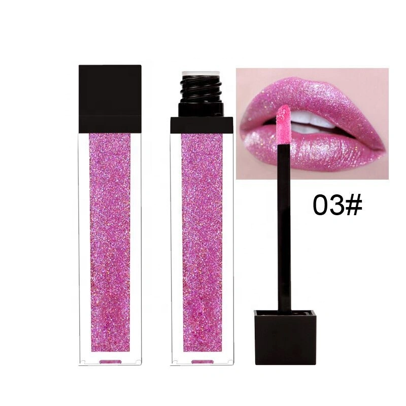Waterproof Glitter Liquid Lip Gloss Private Label Manufacturer 1