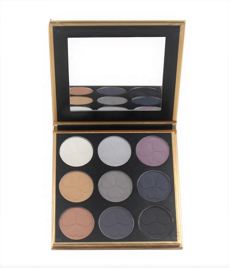 9 Colors Vegan Press Eyeshadow Palette Tagless Customization 1