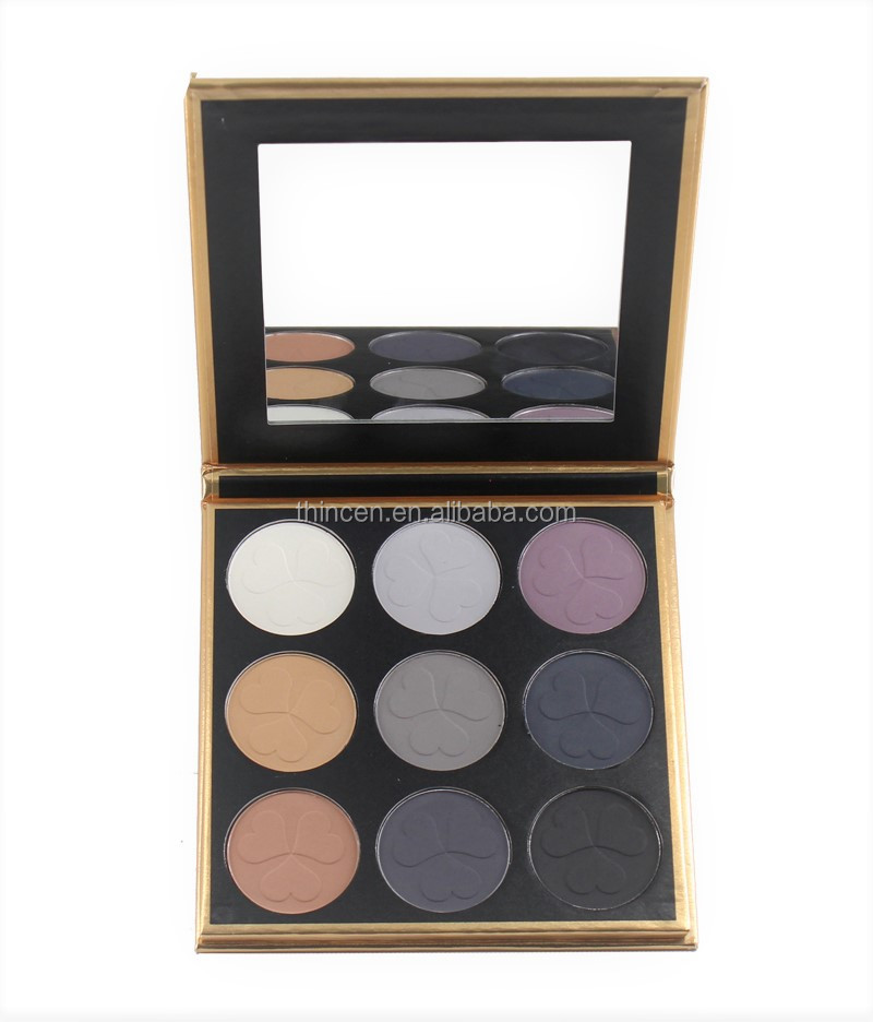9 Colors Vegan Press Eyeshadow Palette Tagless Customization 8