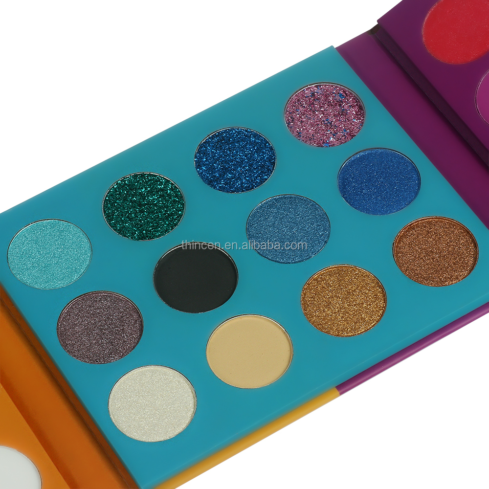 Foldable Shimmer 24 Color Pigment Eyeshadow Palette Wholesale 9