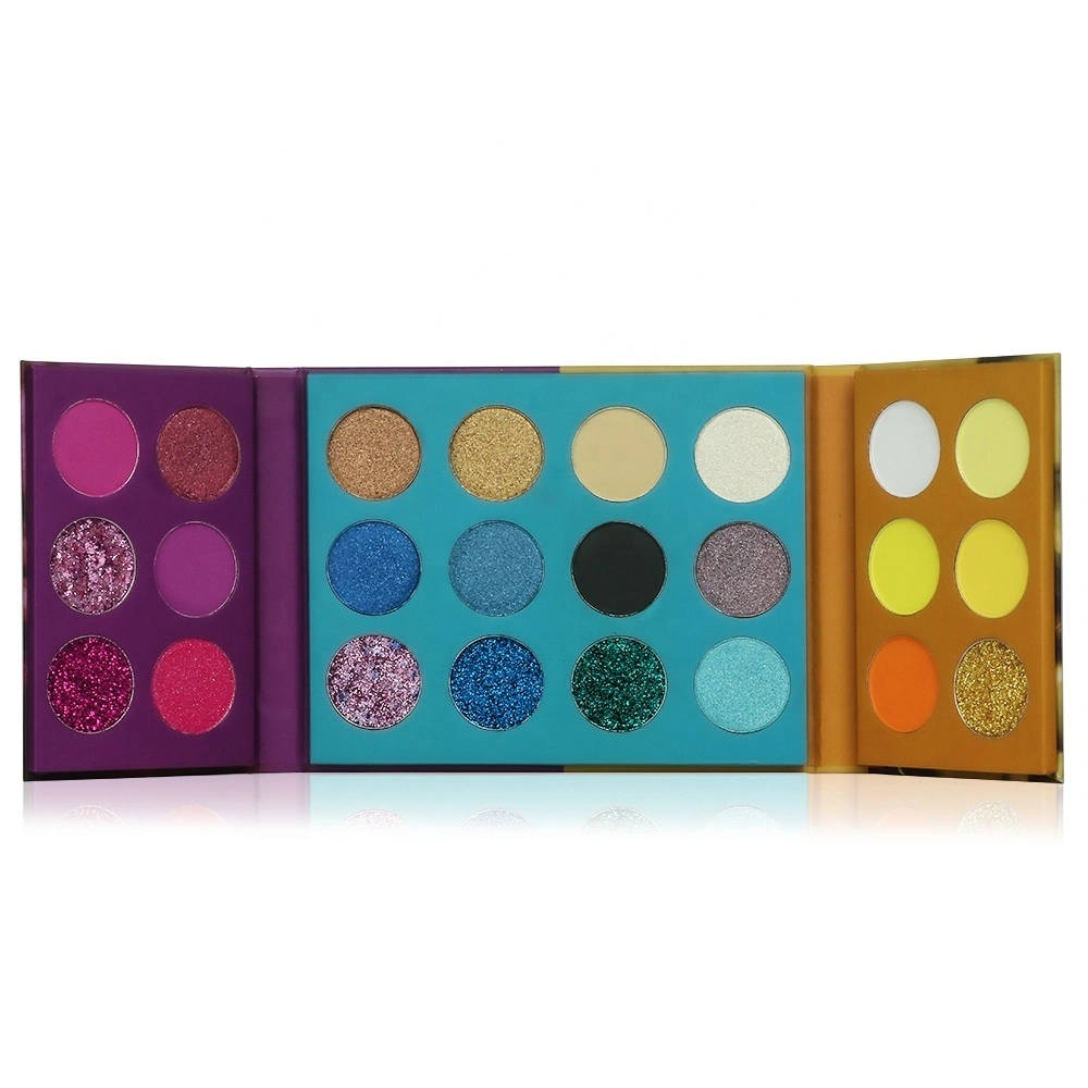 Foldable Shimmer 24 Color Pigment Eyeshadow Palette Wholesale 1