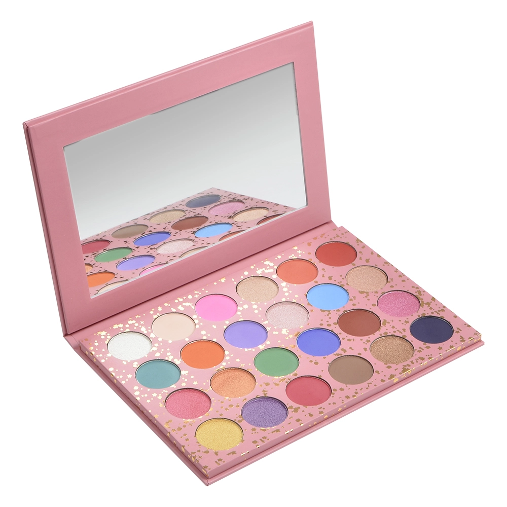 Wholesale custom pink cardboard 24 color palette 1