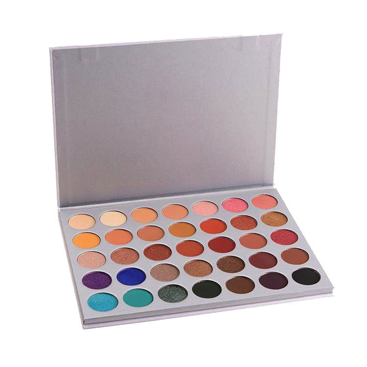 Vegetarian 35 Color Eyeshadow Palette Wholesale Customized 11