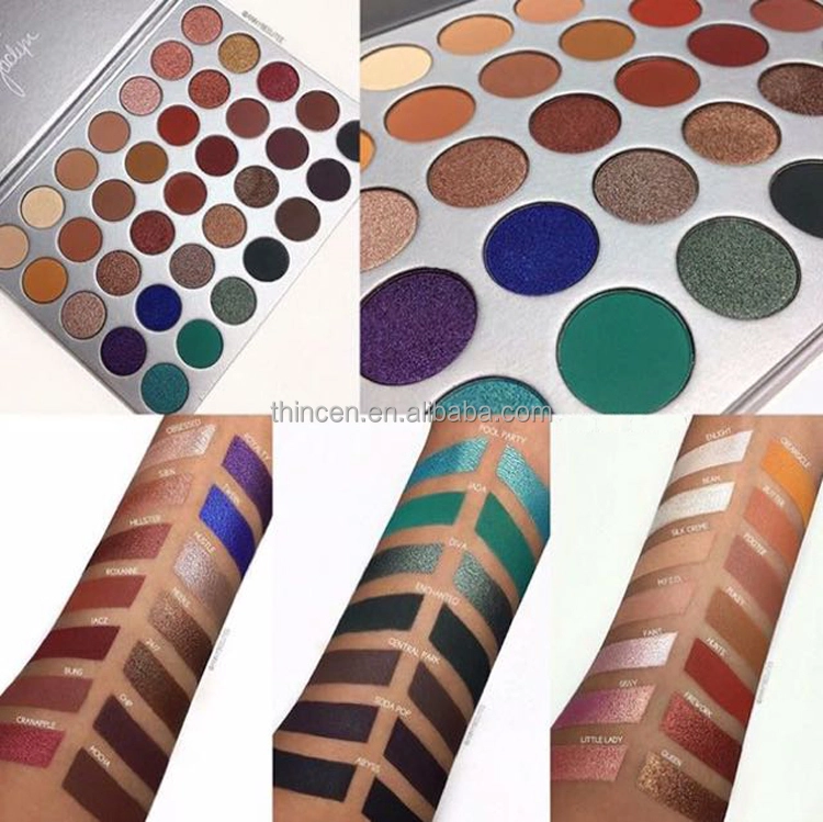 Vegetarian 35 Color Eyeshadow Palette Wholesale Customized 1