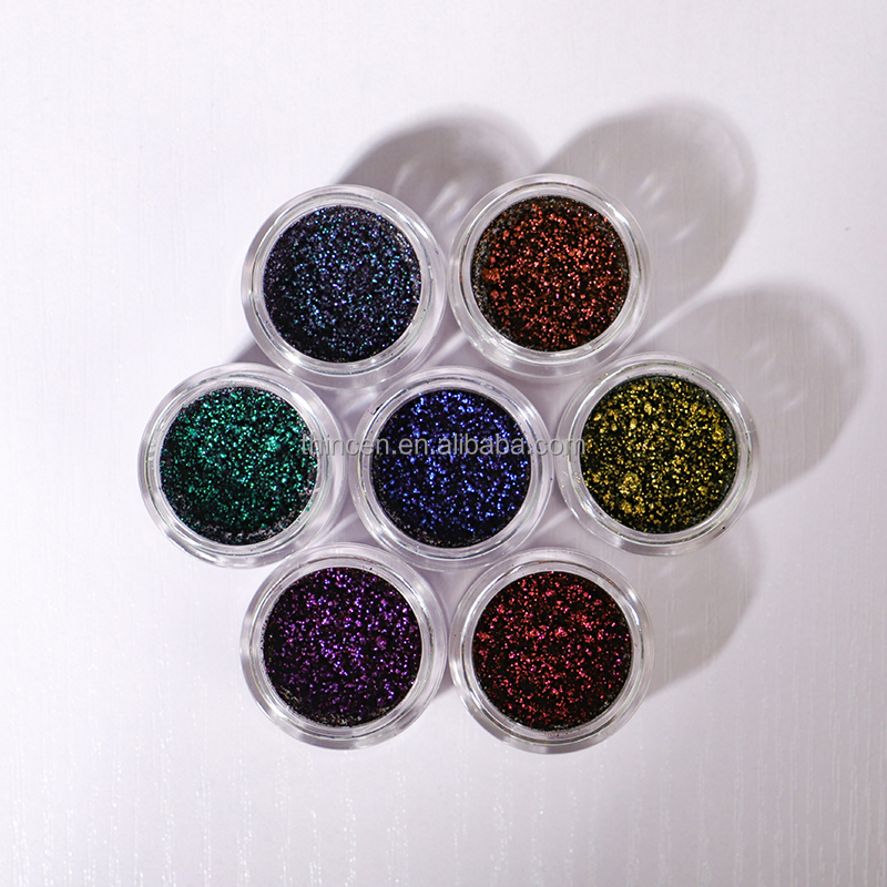 7 Color Glitter Mono Eye Shadow Maker 11
