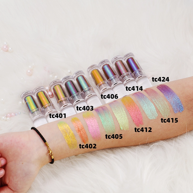 9 Colors Crystal Pigment Chameleon Liquid Eyeshadow 1