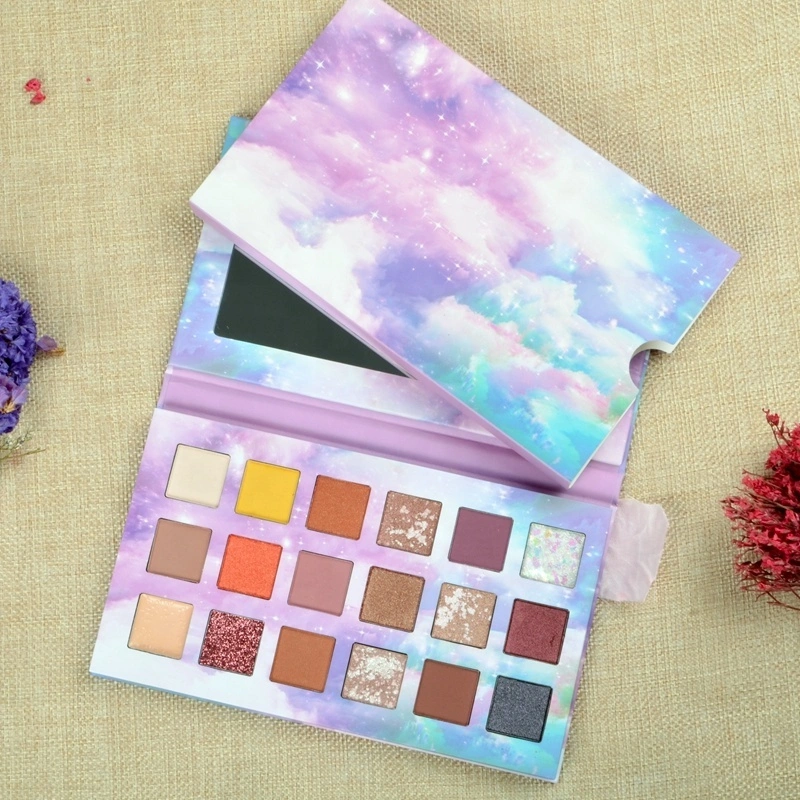 18 Colors Glitter Eyeshadow Palette Supplier 1