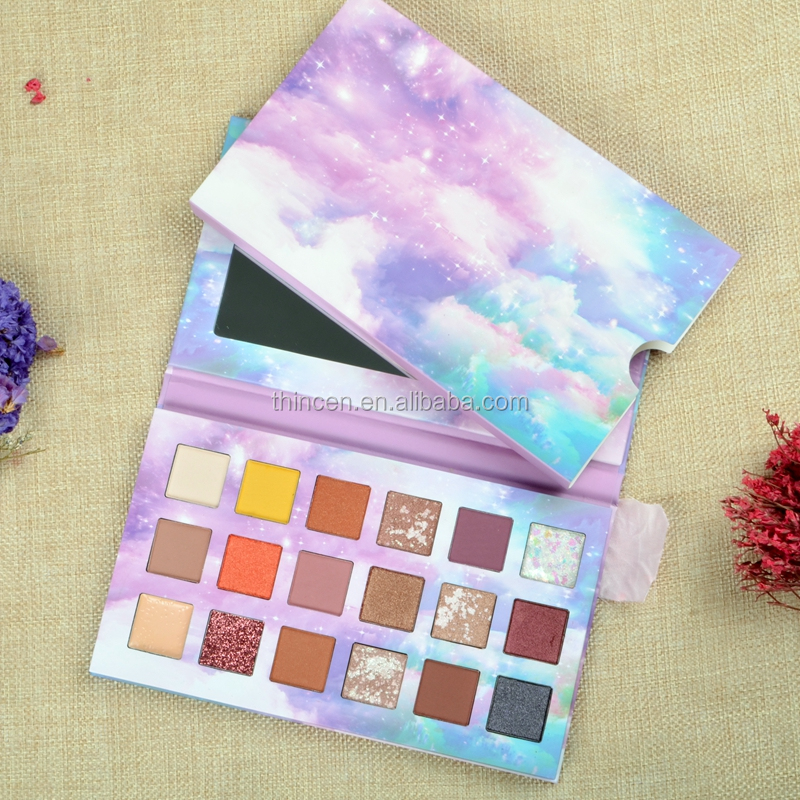 18 Colors Glitter Eyeshadow Palette Supplier 12