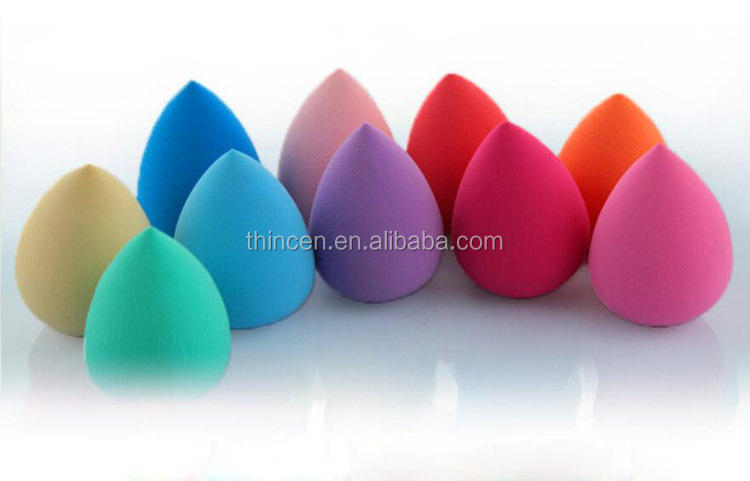 Water drop puff multicolor sponge wholesale custom 7