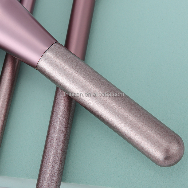 12 Pieces Purple Eyeshadow Eyeliner Makeup Brush Set Wholesale 10