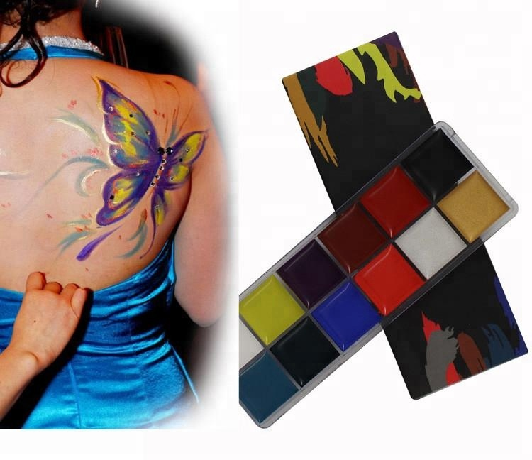 Halloween 12 Color Body Oil Paint 14