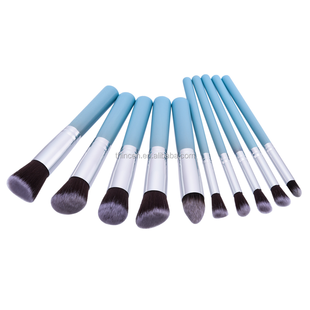 10-Pack High Quality Makeup Brush Set 9