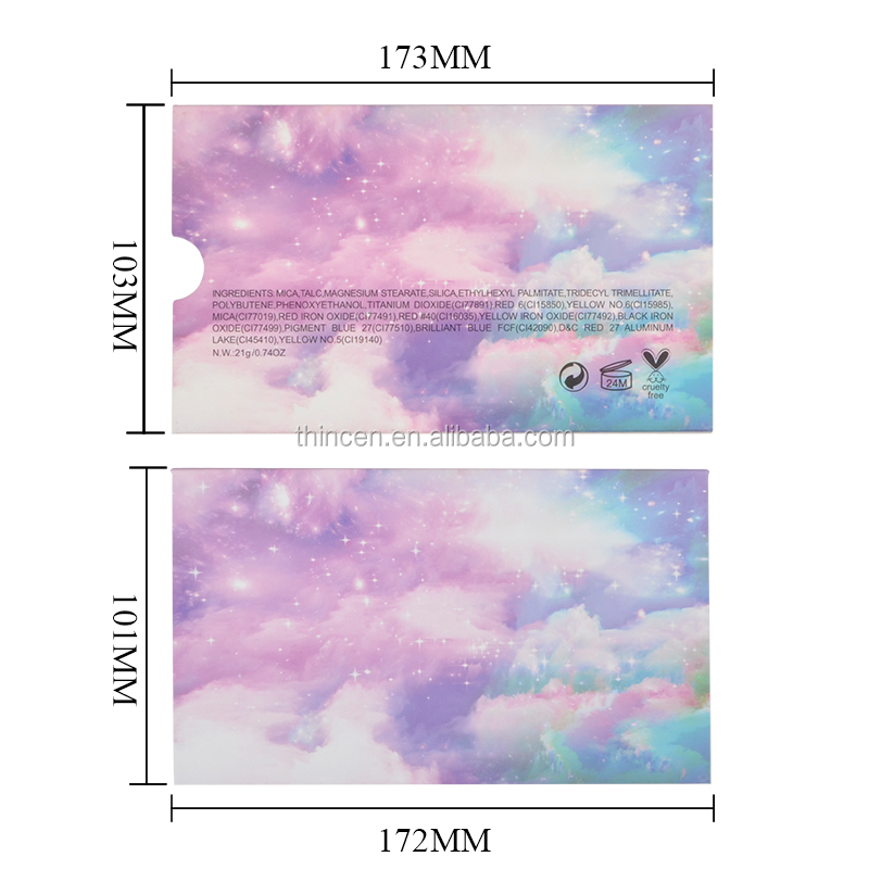 Luxury Dream Eye Shadow Palette Make Up Professional High Pigment Eyeshadow 14