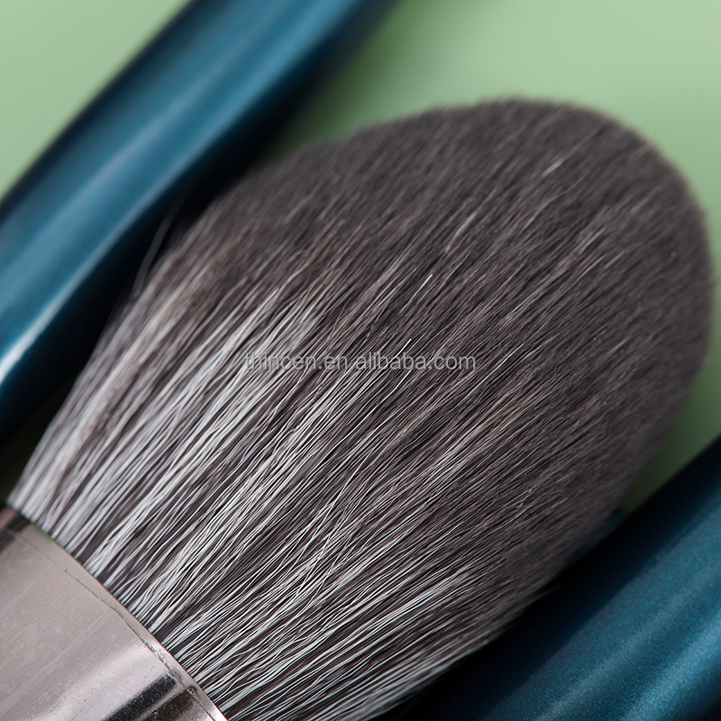 14-Piece Green Eyeshadow Makeup Brush Set - Thincen 12