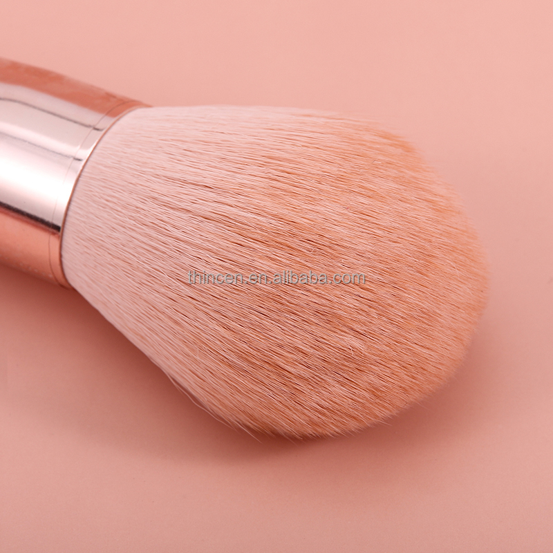 Set ng Luxury Pink na Makeup Brush na Pasadyang Pribadong Label - Thincen 15