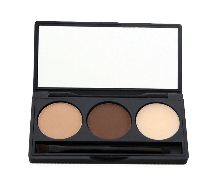 3 color waterproof eyebrow powder wholesale custom 1
