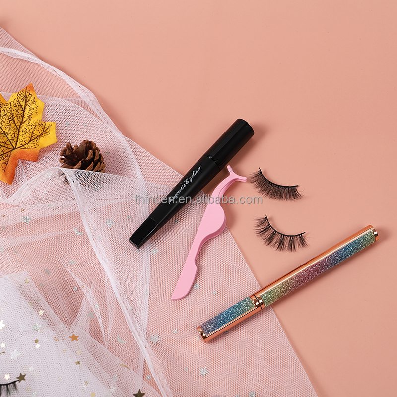 Luxury 3 Pairs Magnetic Eyelash Set Wholesale Customized 19