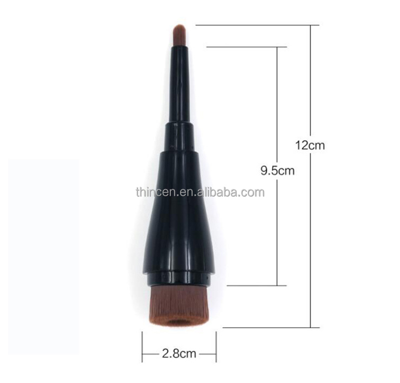 Double-ended foundation concealer brush without logo custom manufacturer 10
