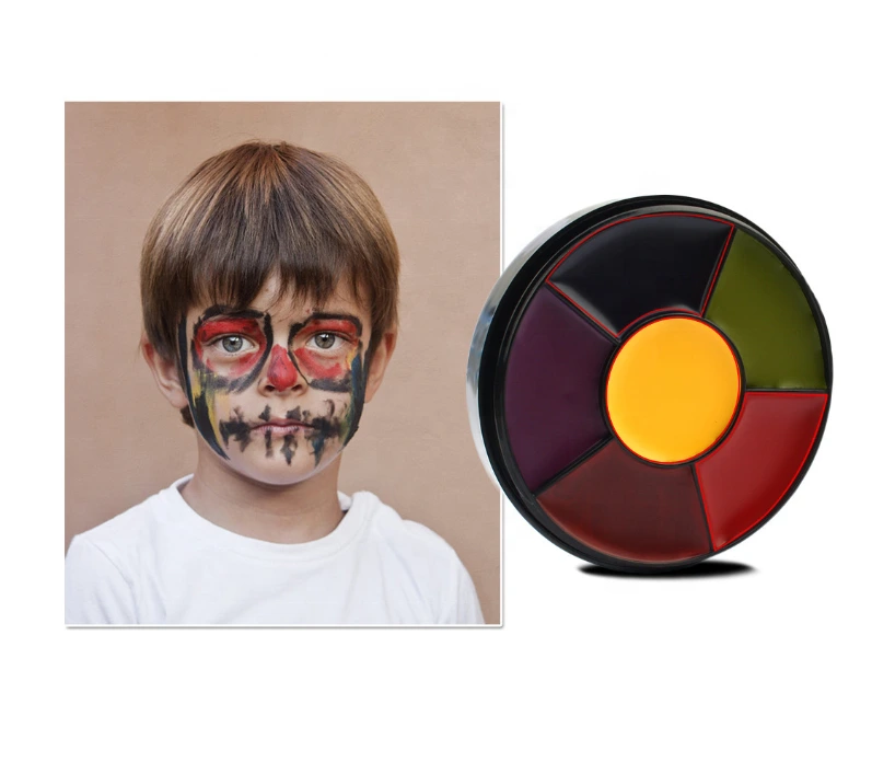 Wholesale Professional Makeup Non-toxic Body Paint Neon Color Finish 1