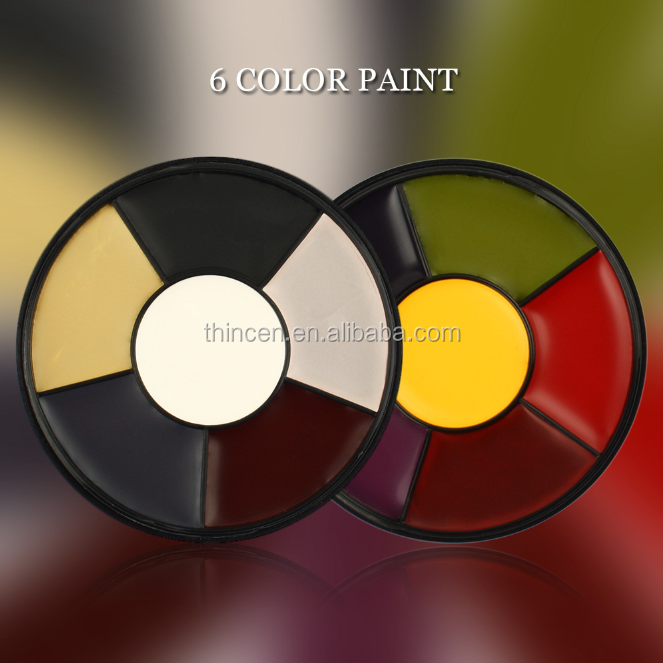 Wholesale Professional Makeup Non-toxic Body Paint Neon Color Finish 8