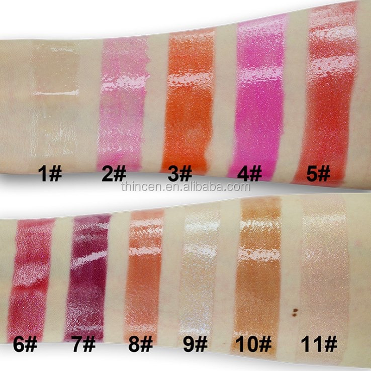 Wholesale Customized Multicolor Glitter Lip Gloss 10