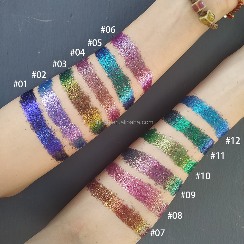Wholesale Brand New Premium Metallic Single Glitter Eyeshadow 9