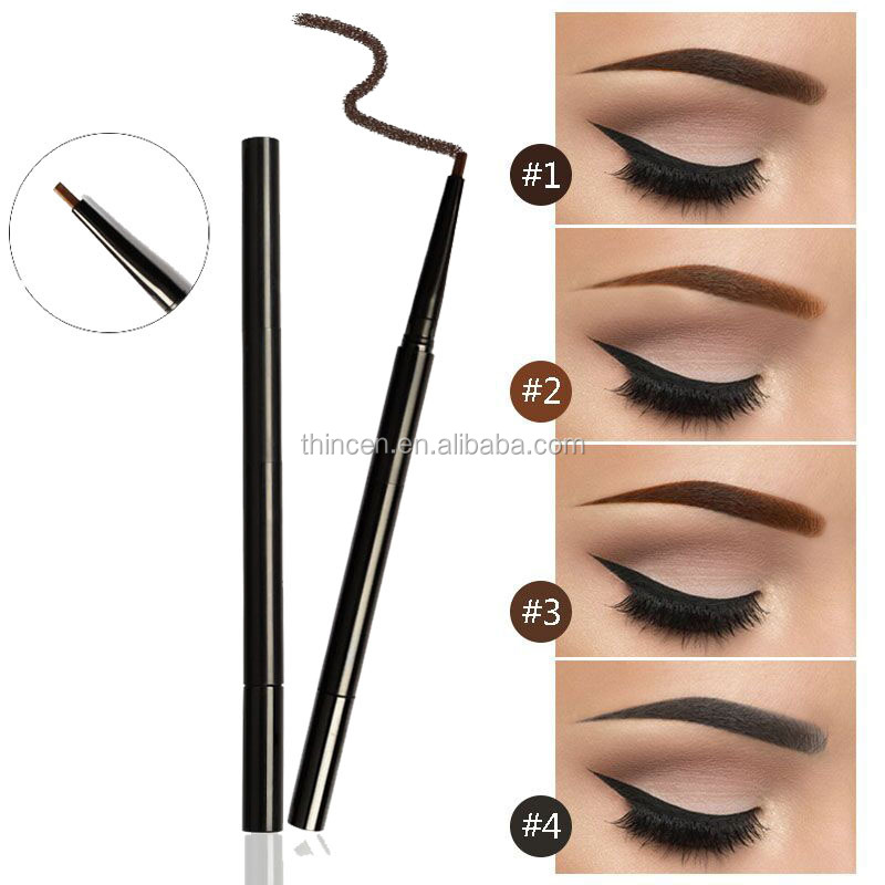 Wholesale Own Brand Natural Waterproof 3-in-1 Eyebrow Pencil 8