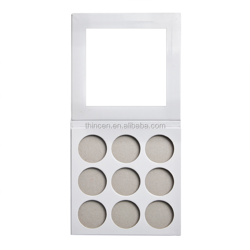 9 Colors High Pigment DIY Eyeshadow Palette Wholesale Customization 12