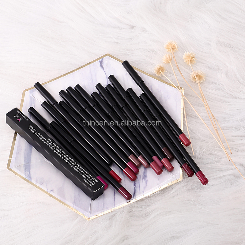 OEM 16 Colors Waterproof Unmarked Lip Liner Manufacturer 14