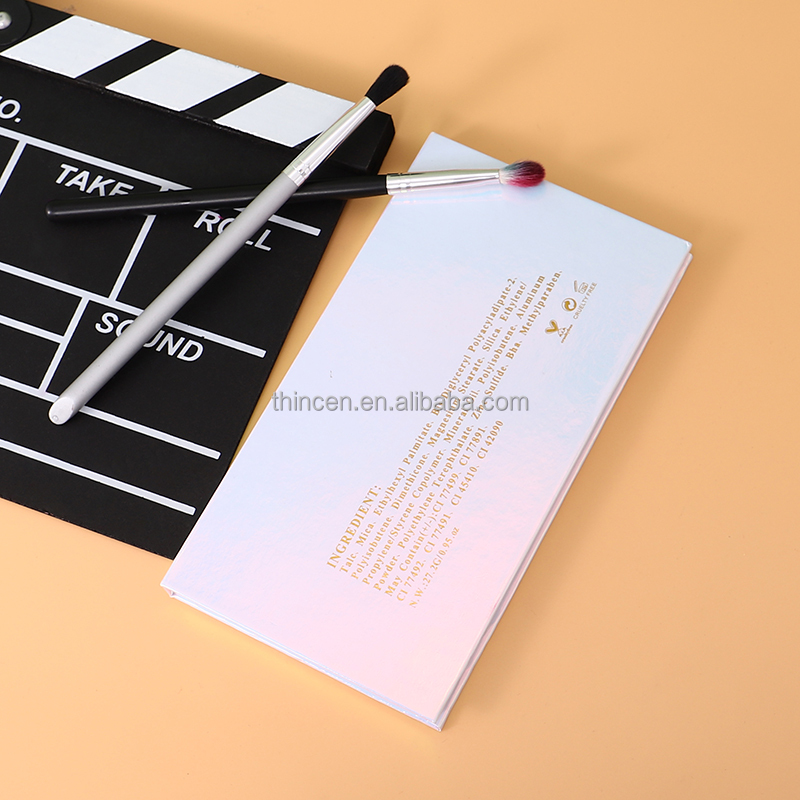 18 Colors Vegan Shimmer Glitter Eyeshadow Palette Supplier 20