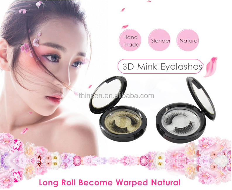 Customized mink false eyelashes manufacturers 7