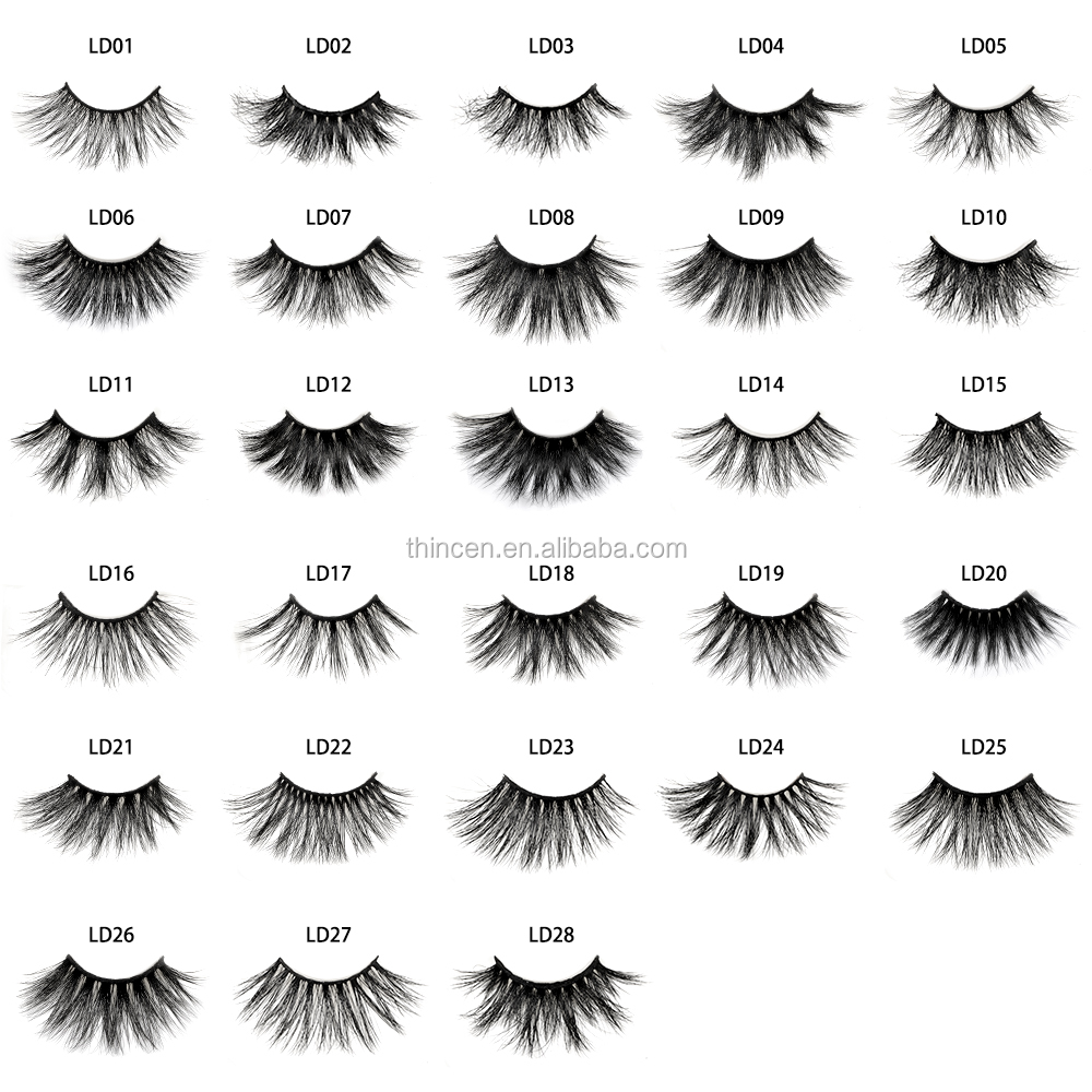 3D 25mm Extension Mink False Eyelashes Manufacturer 13