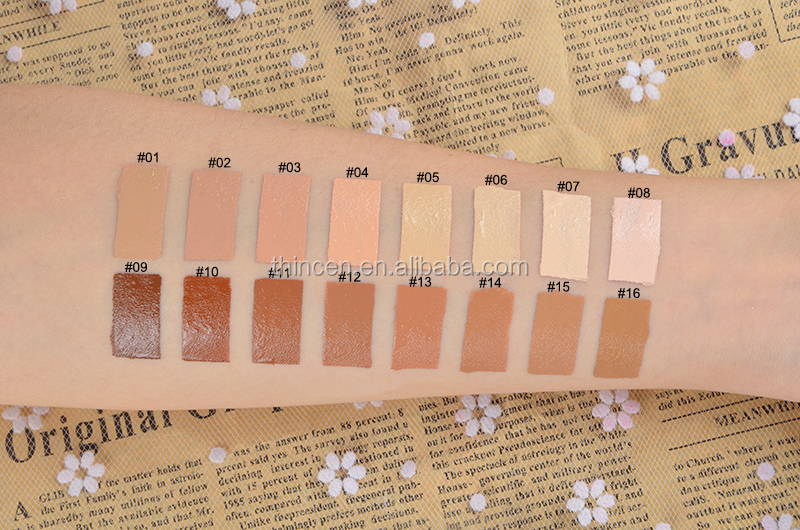 High Pigment Liquid Foundation Custom Logo Factory 16