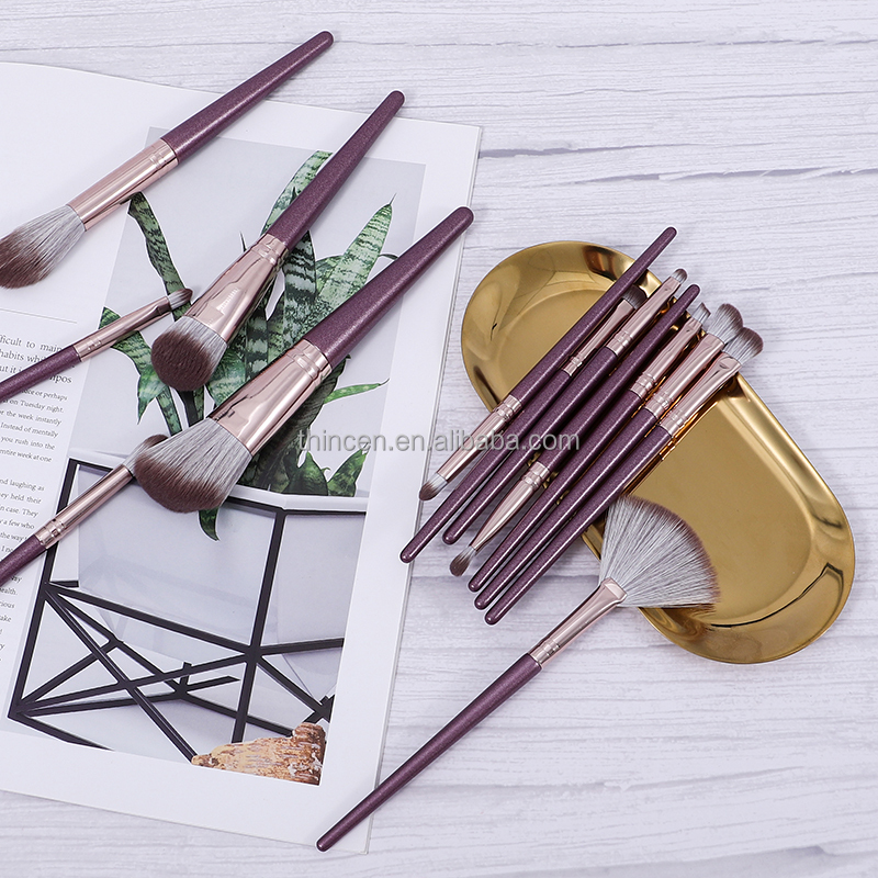 Thincen - Professional Custom Logo Private Label Makeup Brush Sets Synthetic Makeup Brush Set 2021 Beauty Tools 20