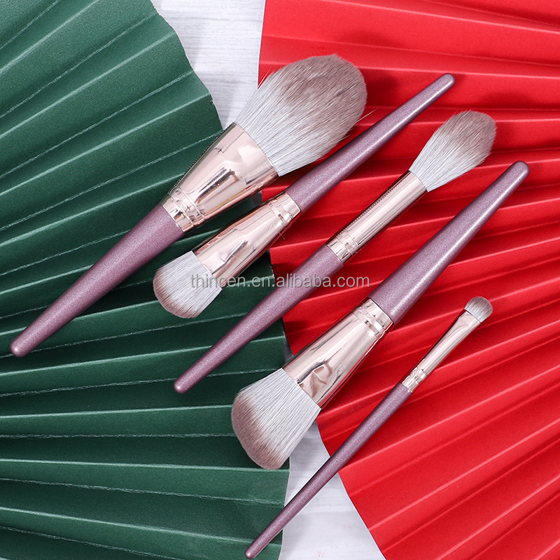 Thincen - Professional Custom Logo Private Label Makeup Brush Sets Synthetic Makeup Brush Set 2021 Beauty Tools 10