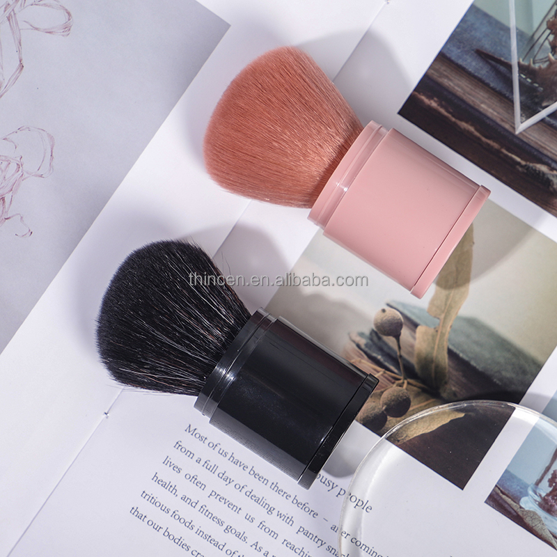 Професійний висувний зручний пензель для нанесення розсипчастої пудри 24