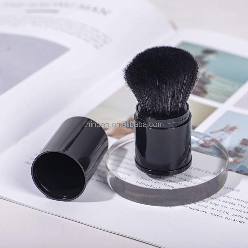 Професійний висувний зручний пензель для нанесення розсипчастої пудри 28