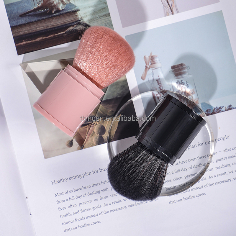 Професійний висувний зручний пензель для нанесення розсипчастої пудри 22