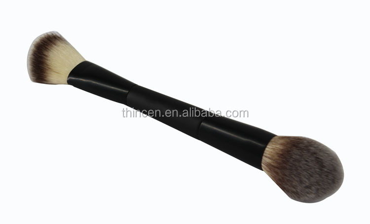 Thincen - Custom Logo Travel Cosmetic Double Ended Makeup Brush Beauty Tools 13