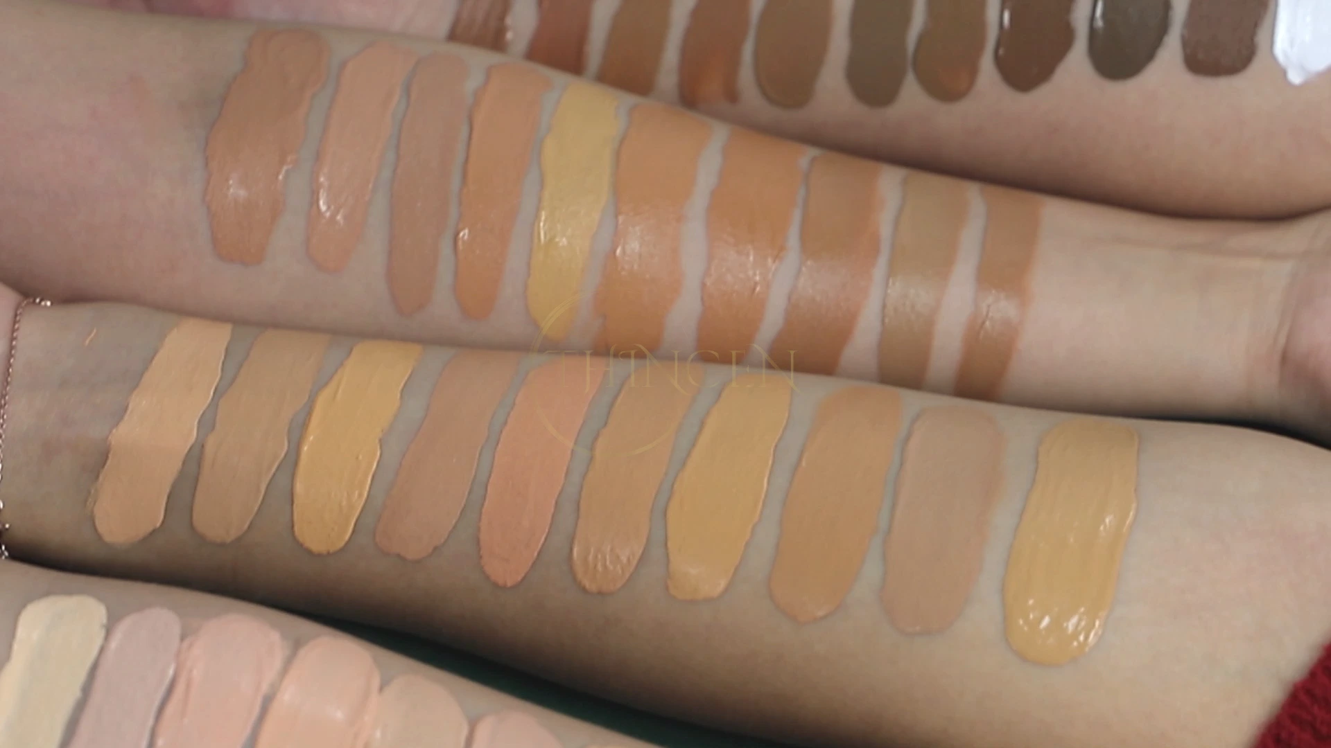 Thincen - Silky Satin Makeup Foundation Full Coverage Vegan Cushion Private Label Liquid Foundation 1