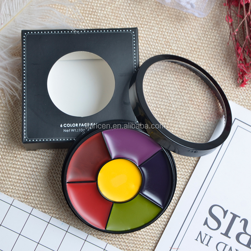 Thincen - Wholesale 6 Color Face Paint Kit Body Painting Supplies Body Makeup 28