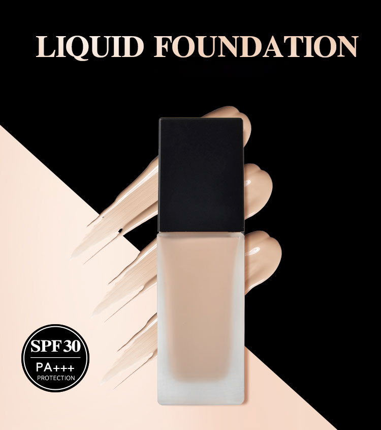 Thincen - Liquid Matte Foundation Face Makeup OEM Label Private Logo Liquid Foundation 10