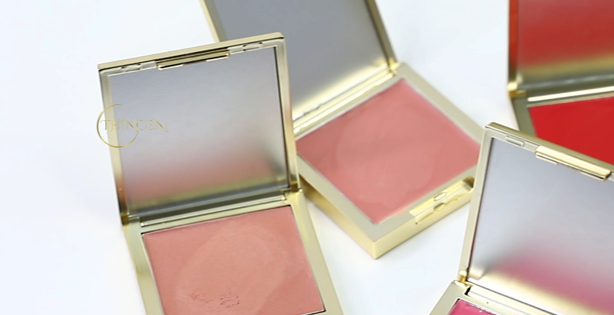 Thincen - Кольорові кремові рум'яна для щок OEM Vegan Nude Makeup Blush 1