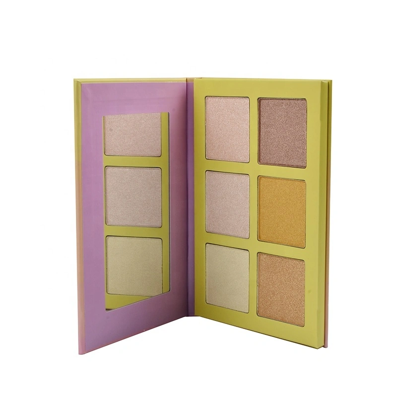 Personalizzazione all'ingrosso della tavolozza fluorescente a 6 colori 1