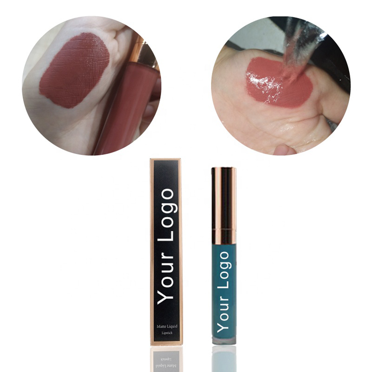 Waterproof Color Matte Lip Gloss Private Label Customization 16