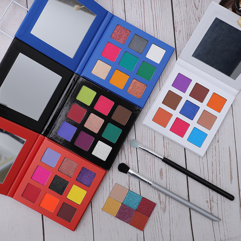Wholesale Private Label Mini DIY Eyeshadow Palette 16