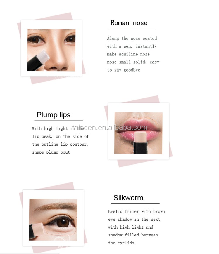 Wholesale Customized 3 Color Own Brand Makeup Concealer Stick 10